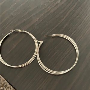 Real silver earrings